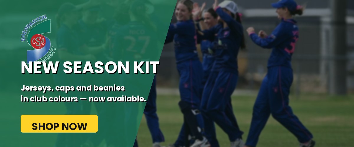 Cricket Shepparton new season kit